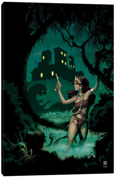 Carson Of Venus® - Realm Of The Dead 1 Variant Canvas Art Print - The Edgar Rice Burroughs Collection