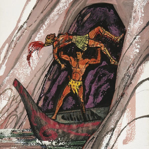 Tarzan: Tarzan® And The Forbidden City by Richard Powers