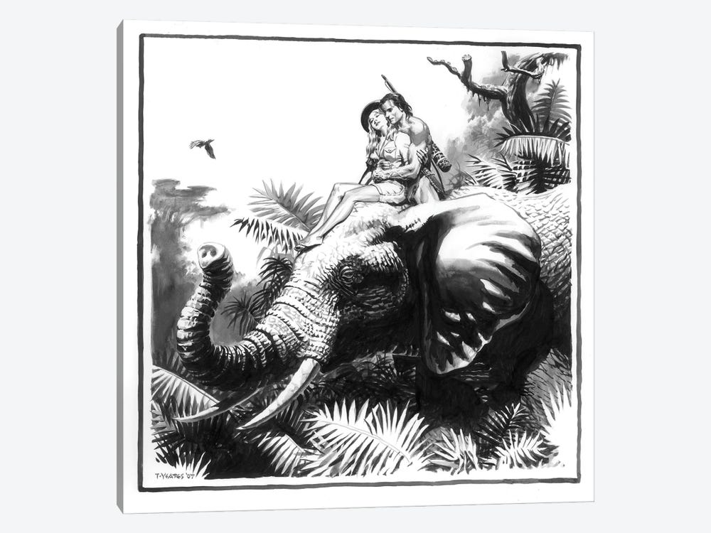 Tarzan and Jane® by Thomas Yeates 1-piece Art Print