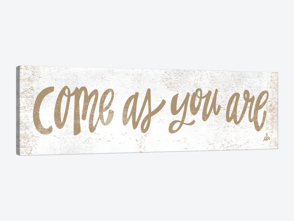 Come As You Are by Erin Barrett 1-piece Canvas Artwork