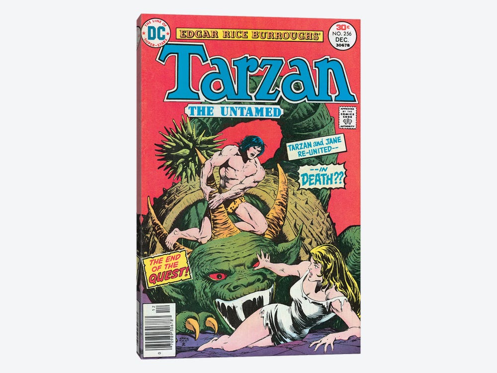DC Tarzan® No. 256 by Ernie Chan 1-piece Canvas Print