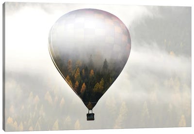 Get Lost In The World Canvas Art Print