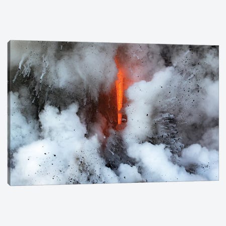 Lava Explosion Canvas Print #ERF43} by Eric Fisher Art Print