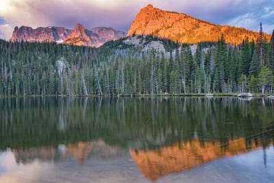 Rocky Mountain Sunrise by Eric Fisher canvas print