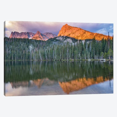 Rocky Mountain Sunrise Canvas Print #ERF55} by Eric Fisher Canvas Art Print