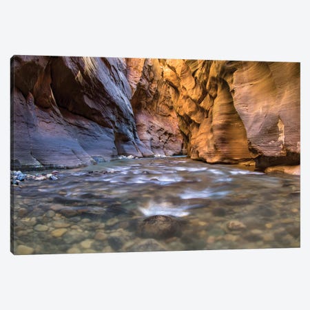Zion Narrows National Park Canvas Print #ERF66} by Eric Fisher Canvas Art
