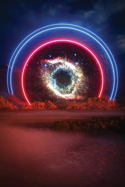 Cyberpunk: Cosmic Canyon by Evan Rhodes