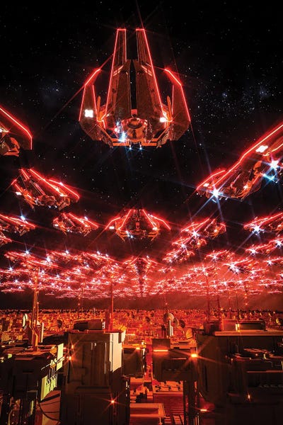 Jet Strike by Evan Rhodes canvas print