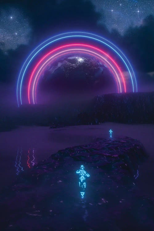 New Discoveries by Evan Rhodes wall art