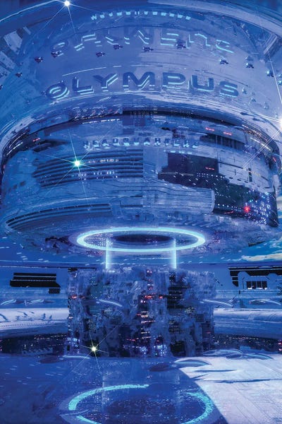 Cyberpunk: Olympus Station by Evan Rhodes