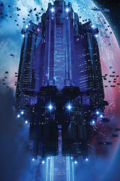 Cyberpunk: Plutonian Outpost by Evan Rhodes