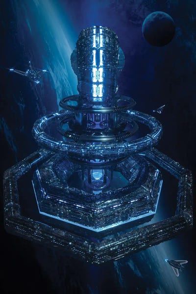 Cyberpunk: Star Base 5115 by Evan Rhodes