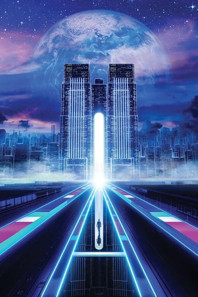 Cyberpunk: Stillness In Time by Evan Rhodes