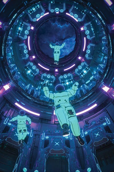 Sci-Fi Planets: The Vessel by Evan Rhodes