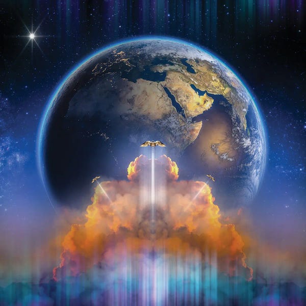 Sci-Fi Planets: True Nirvana by Evan Rhodes