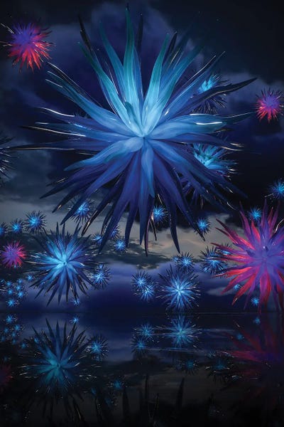 Sci-Fi Planets: Urchins by Evan Rhodes