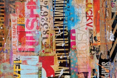 Metro Mix 21 I by Erin Ashley canvas print