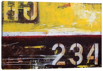 Junction 234 Canvas Art Print - Number Art