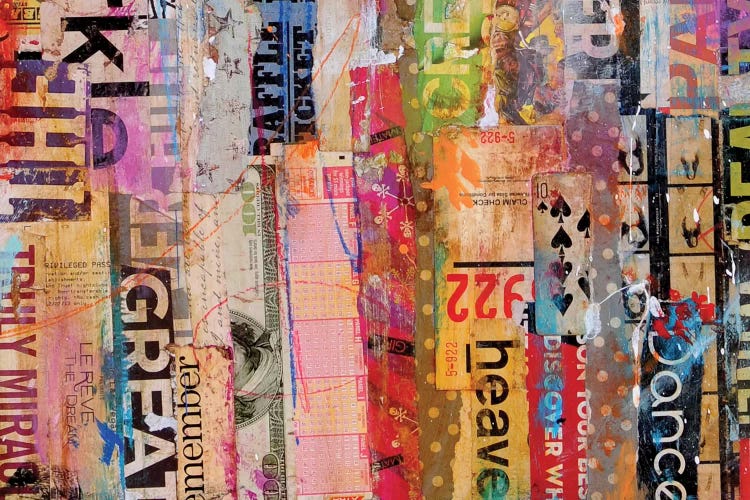 Metro Mix 21 III by Erin Ashley wall art