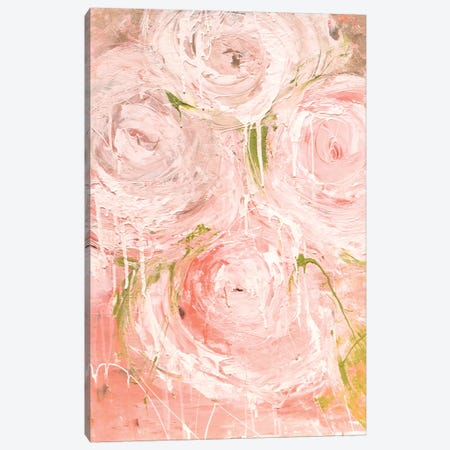 Vintage Rose Canvas Print #ERI152} by Erin Ashley Canvas Artwork