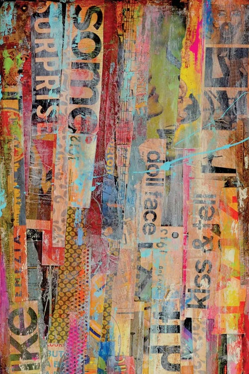 Metro Mix II by Erin Ashley wall art