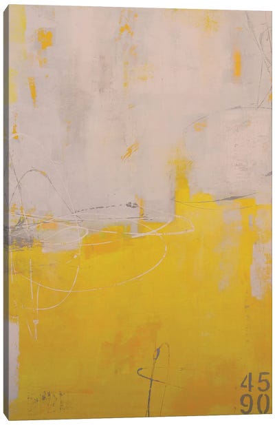 Yellow Stone II Canvas Art Print - Erin Ashley