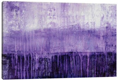 Purple Rains Canvas Art Print - Erin Ashley
