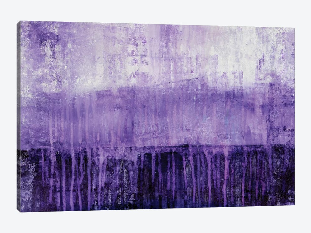 Purple Rains by Erin Ashley 1-piece Canvas Art Print