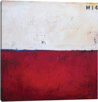 Red Box XIV Canvas Art Print - Similar to Mark Rothko