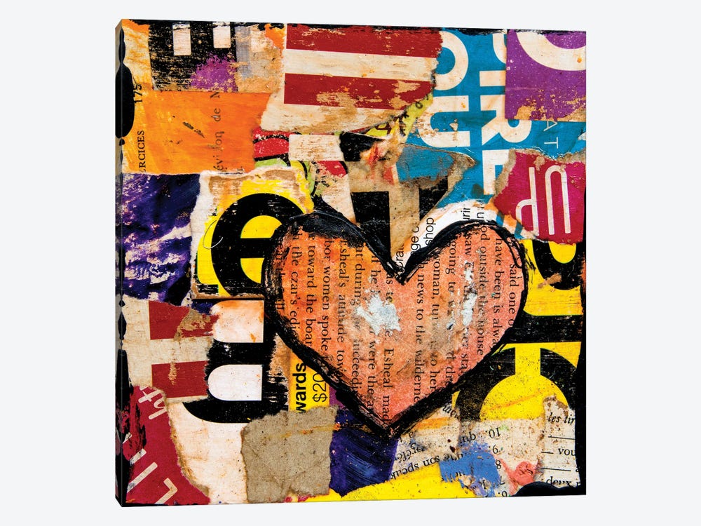 Mixed Luv 1-piece Canvas Print