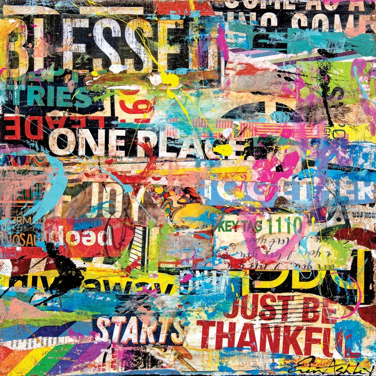 Metromix 77 by Erin Ashley wall art