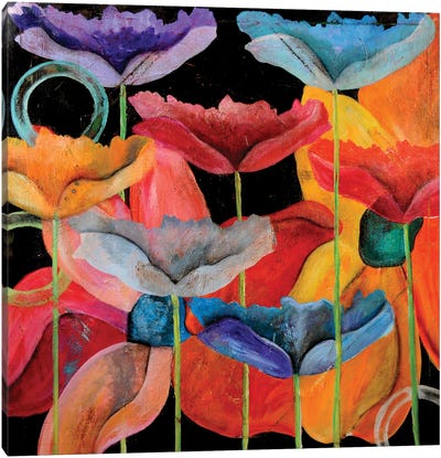 Flower Beauties Canvas Art Print - Erin Ashley