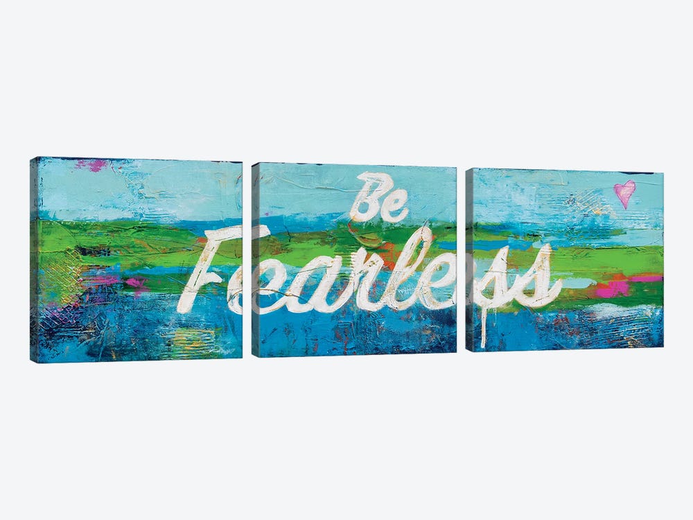 Be Fearless by Erin Ashley 3-piece Canvas Wall Art