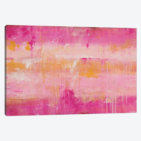Pink Champagne Canvas Print #ERI331} by Erin Ashley Canvas Wall Art