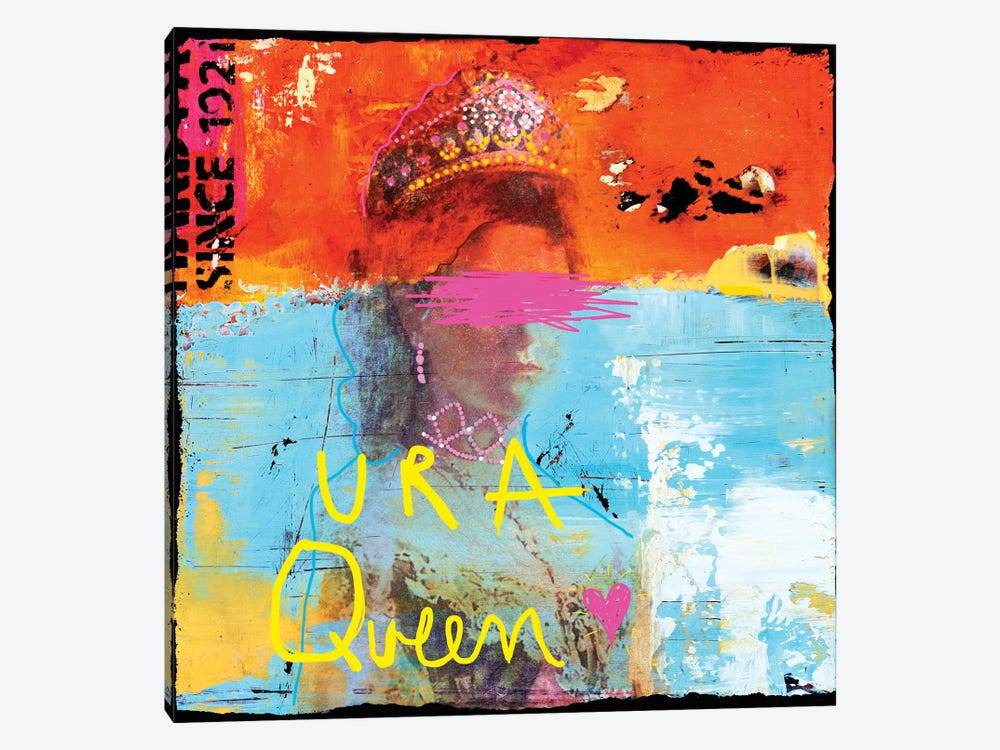 You Are A Queen by Erin Ashley 1-piece Canvas Artwork