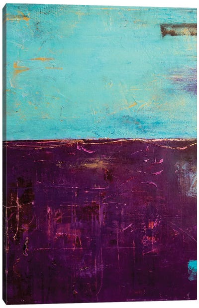 Purple Velvet Canvas Art Print - Erin Ashley