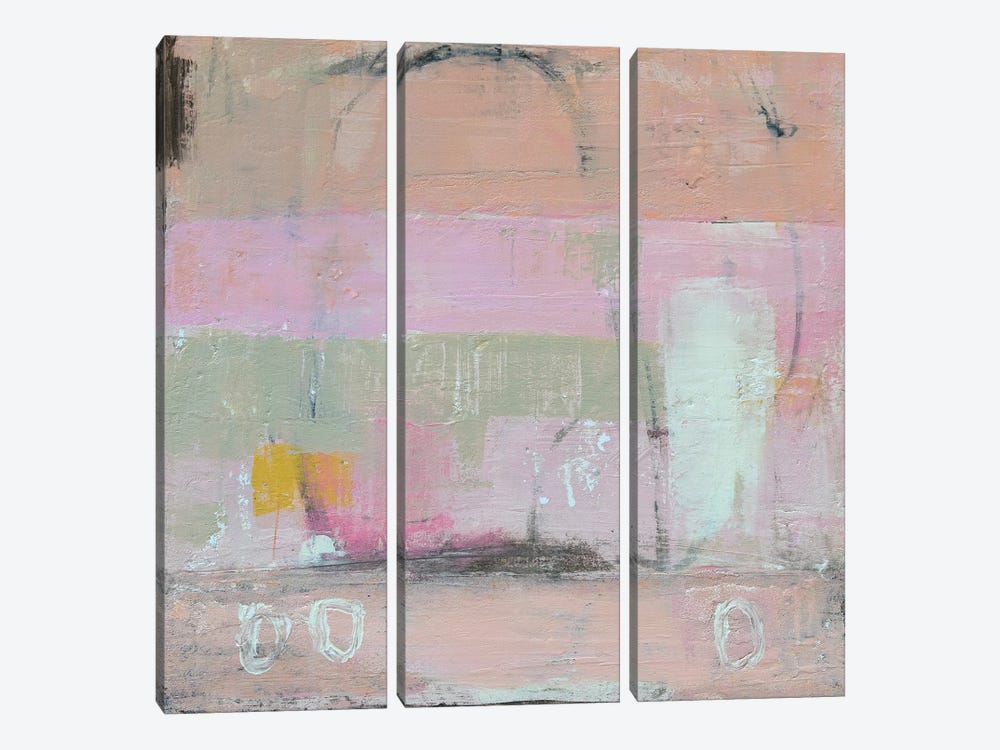 Pink Little Secrets by Erin Ashley 3-piece Canvas Art Print