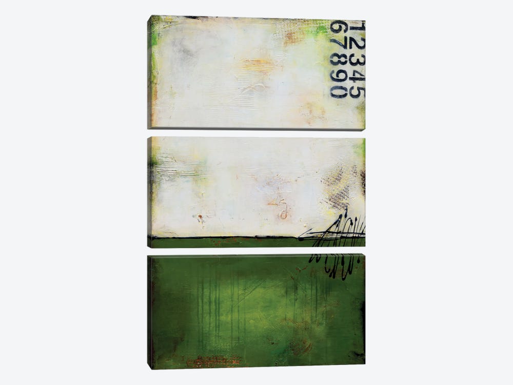 Green Bays by Erin Ashley 3-piece Canvas Print