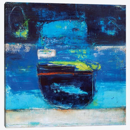 Mother's Blue Bowl Canvas Print #ERI44} by Erin Ashley Art Print
