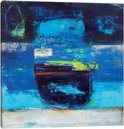 Mother's Blue Bowl Canvas Art Print - Erin Ashley
