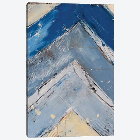 Blue Zag I Canvas Print #ERI5} by Erin Ashley Canvas Print