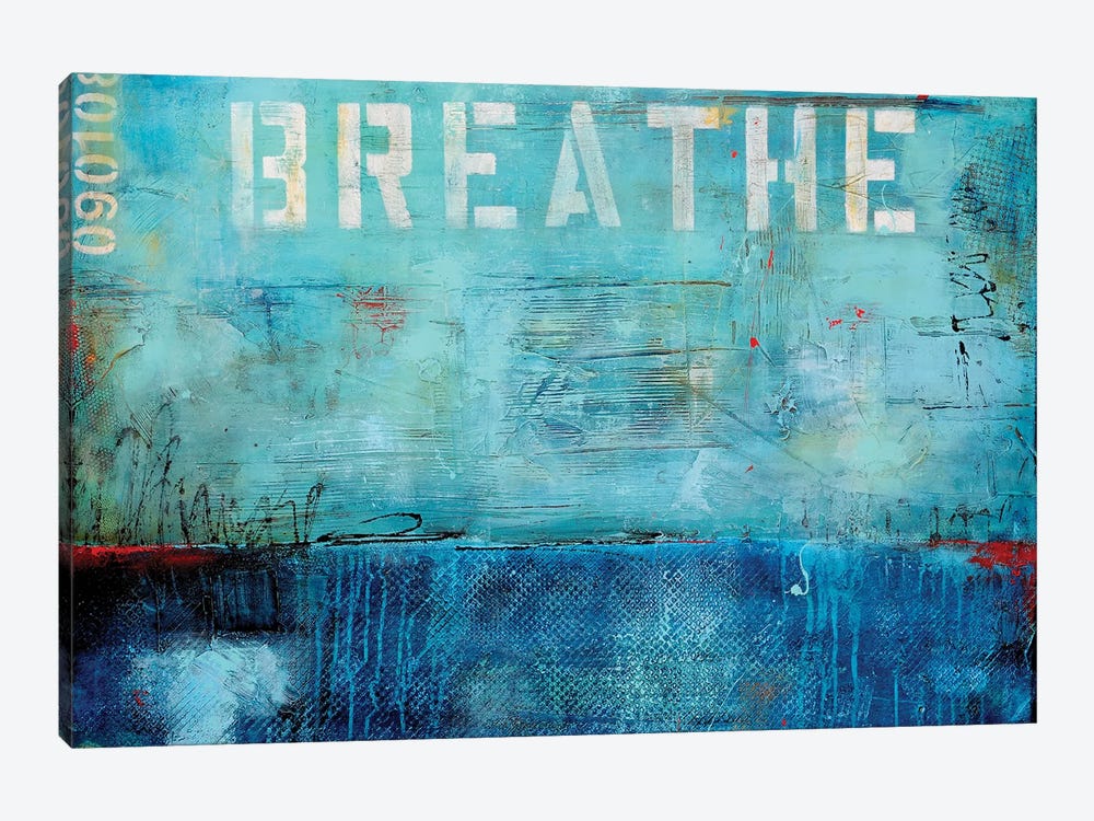 Breathe by Erin Ashley 1-piece Canvas Art Print