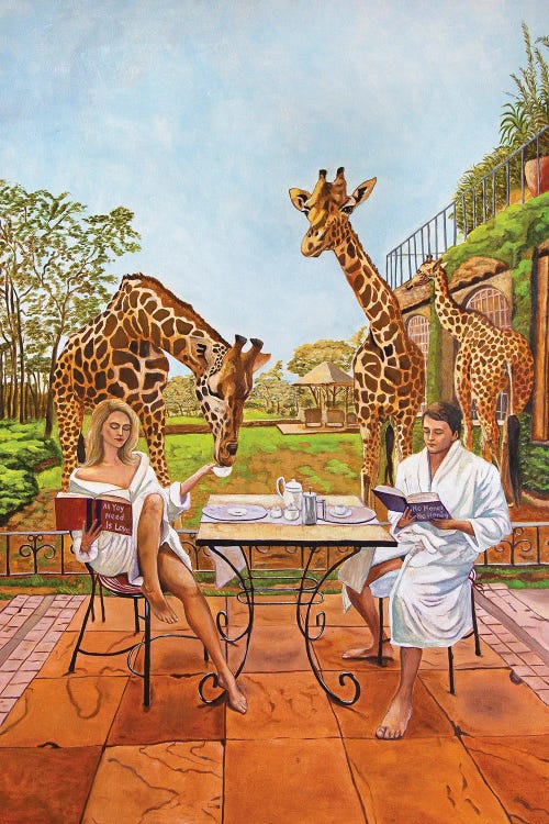 Breakfast With Giraffes