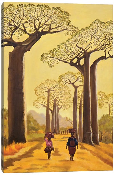 Baobabs Canvas Art Print - Farmer Art
