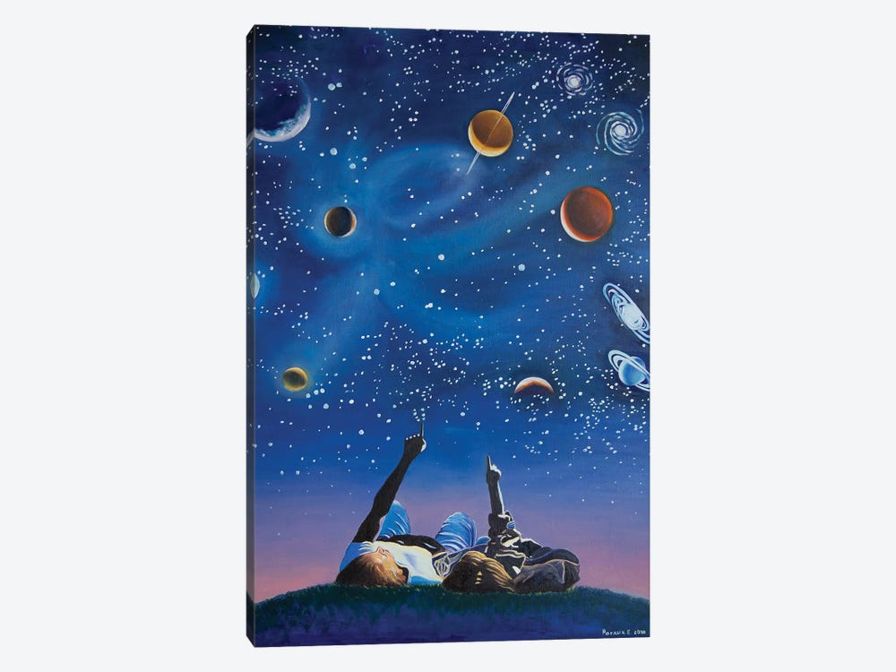 Starry Sky by Evgeniya Roslik 1-piece Canvas Artwork