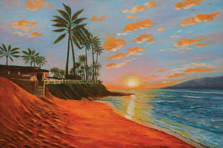 Sunset In The Dominican Republic I by Evgeniya Roslik wall art