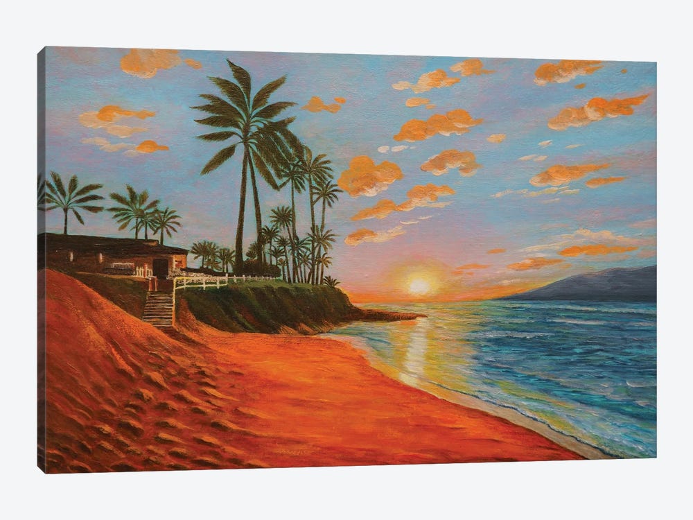Sunset In The Dominican Republic I by Evgeniya Roslik 1-piece Canvas Artwork