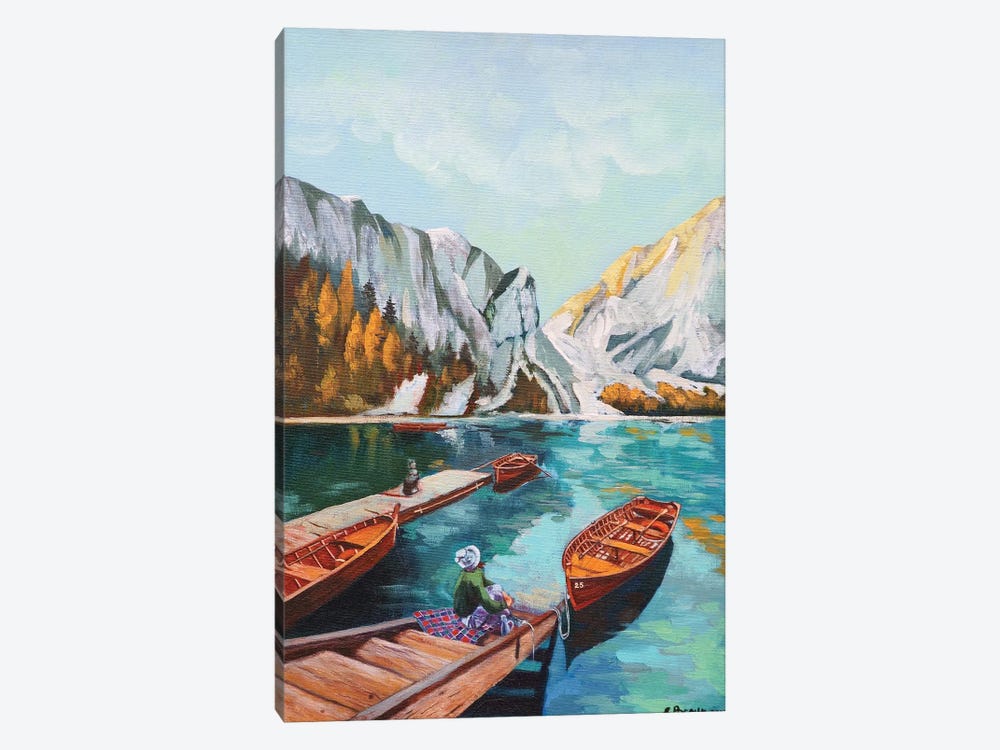 Lake Bries I by Evgeniya Roslik 1-piece Art Print