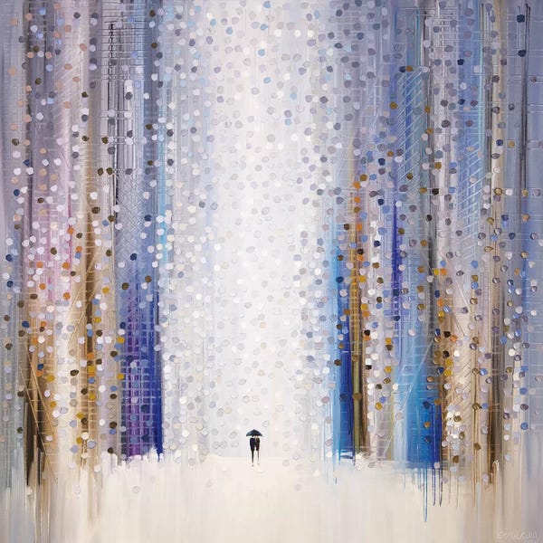 Inspirational Office: Falling In Love Under Umbrella by Ekaterina Ermilkina