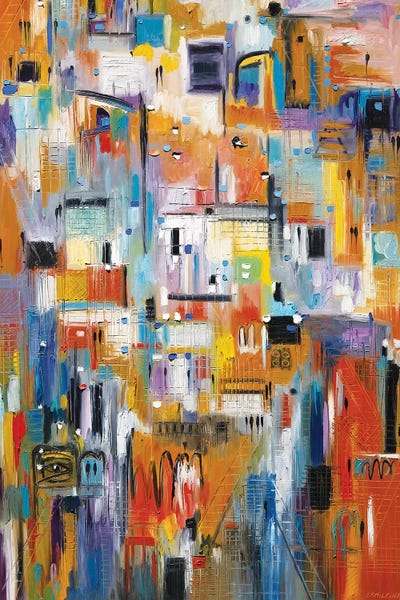 A Day At The Museum by Ekaterina Ermilkina canvas print